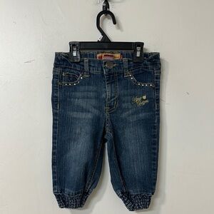 Apple Bottoms Blue Denim Jogger Jeans